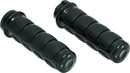Kuryakyn ISO Grips Without Throttle Boss for Dual Cable Applications - Black