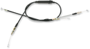 PARTS UNLIMITED Black Vinyl Throttle Cable - Polaris 7080520