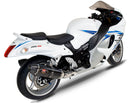 Yoshimura Exhaust Street R 77 Slip-On SS CF for Suzuki GSX-R1300 Hayabusa (2008-2017)