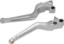 Kuryakyn Dillinger Levers Cable Silver for Harley-Davidson 2001-2002 Models