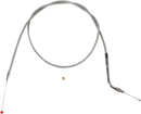 BARNETT Stainless Steel Throttle Cable - +6" - '02-'07 Touring 102-30-30035-06