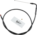 BARNETT Stealth Series Throttle Cable - +3" - Dyna/FXR/Softail 131-30-30015-03