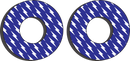 FACTORY EFFEX Grip Donuts - Yamaha Blue/White 22-67200