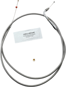 BARNETT Stainless Steel Throttle Cable - +10" - '02-'07 FLH 102-30-30016-10