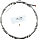 BARNETT Stainless Steel Throttle Cable - +12" - '96-'07 Touring 102-30-30009-12