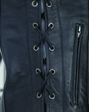 Kuryakyn Leather by River Road Sapphire Leather Vest for Women - Small