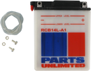 PARTS UNLIMITED Battery - RCB14L-A1 CB14L-A1