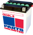 PARTS UNLIMITED Battery - YB30L-B CB30L-B