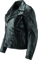 Kuryakyn River Road Ironclad Classic Leather Jacket for Women - Small