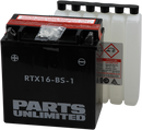 PARTS UNLIMITED AGM Battery - YTX16-BS-1 .8 L CTX16-BS-1