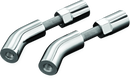 Kuryakyn Mirror Stem 3-inch Outward Extenders Chrome – Powersports Motorcycle Mirror Enhancer Part 1444
