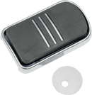 DRAG SPECIALTIES Sweeper Brake Pedal - Black/Chrome - FL B35-0221