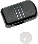 DRAG SPECIALTIES Sweeper Brake Pedal - Black - FL B35-0221B