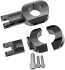 DRAG SPECIALTIES Big Buffalo Foot Peg Mount - Black 16200673