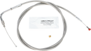 BARNETT Stainless Steel Idle Cable - +8" - '02-'07 Touring 102-30-40016-8