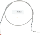 BARNETT Stainless Steel Idle Cable - +8" - '96-'01 Touring 102-30-40017-8