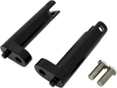 DRAG SPECIALTIES Passenger Foot Peg Mount - Black - FLH/FLT 1620-1057