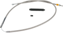 BARNETT High-Efficiency Stainless Steel Clutch Cable for Harley-Davidson - +6" - '86-'11 Sportster 102-30-10020-06