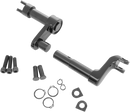 DRAG SPECIALTIES Foot Peg Mount - 2" Extended - Black 056226