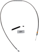 BARNETT High-Efficiency Stainless Steel Clutch Cable for Harley-Davidson - Standard - '89-'06 Touring 102-30-10005HE