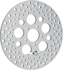 DRAG SPECIALTIES Drilled Brake Rotor - Front - 11.8" - Touring/Trike B06-0188ASP