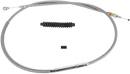 BARNETT High-Efficiency Stainless Steel Clutch Cable for Harley-Davidson - Standard - Softail/FXR 102-30-10012HE