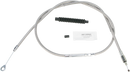 BARNETT High-Efficiency Stainless Steel Clutch Cable for Harley-Davidson - +6" - '07-'14 Softail 102-30-10039-06