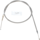BARNETT High-Efficiency Stainless Steel Clutch Cable for Harley-Davidson - +6" - '68-'85 102-30-10014-06