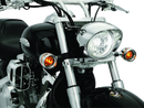 Kuryakyn Deep Dish Bezels with Smoke Lenses for Honda VTX1800 Models – Part No. 2270