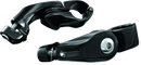 Kuryakyn Tour Tech 4-inch Back Arm with 1-1/4-inch Clamps – Black for Powersports Vehicles