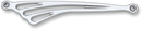 ARLEN NESS Shift Rod - Deep Cut - Flat - Chrome 19-912