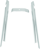 Kuryakyn Downtube Covers for 2007-2017 Harley-Davidson Softail Models - Chrome Finish