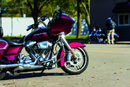 Kuryakyn Saddle Shields Heat Deflectors 09-Up Touring Smoke for Harley Davidson