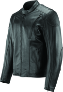 Kuryakyn River Road Race Leather Jacket for Powersports - Small