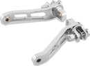 Bikers Choice Adjustable Forward Control Heel Rest Kit for Harley-Davidson FXST and FXDWG - Part