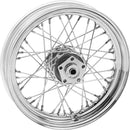 Bikers Choice Chrome 16 Inch Dual Flange Wheel for Harley-Davidson 73-83 FL FX (Part
