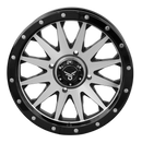 QuadBoss Wagon 18x7 - 4+3 - 4/156 Machined Aluminum Wheel