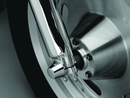Kuryakyn Front Axle Nut Caps Chrome for Harley Davidson Sportster Models
