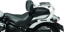 Kuryakyn Fixed Mounts Multi-Purpose Driver & Passenger Backrest for Harley Davidson Softail 2018-2019