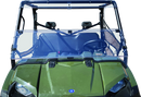 QuadBoss Folding Windshield for 2013 Polaris Ranger 800 Crew - Polycarbonate Construction