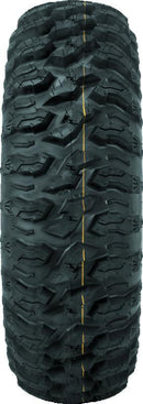QuadBoss QBT446 25x8R12 Radial Utility Tire — 8-Ply, Puncture-Resistant with Rim Guard