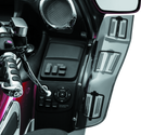 Kuryakyn Dragon Wings for 2001-2017 Honda GL1800 Gold Wing Models – Smoke Finish Adjustable Airflow Deflectors