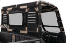 QuadBoss 15-19 Polaris Ranger 1000 Diesel Soft Rear Window for Enhanced Cab Protection