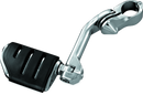 Kuryakyn Tour Tech Trident Dually 6-inch Back Arm with 1-1/4-inch Clamps in Chrome