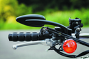 Kuryakyn ISO Grips for Triumph and Honda Motorcycles - Black, Part 6337