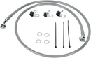 DRAG SPECIALTIES Brake Line - Front (Upper) - Stainless Steel 660214