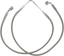 DRAG SPECIALTIES Brake Line - Front (Upper) - Stainless Steel 660328