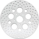 Bikers Choice 84-99 Big Twin & XL 11.5 Inch Front Drilled Stainless Rotor for Harley Davidson