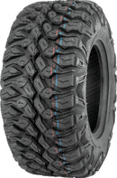 QuadBoss QBT846 Radial Utility Tire - 25x10R12 8-Ply for ATV and UTV Off-Road Performance