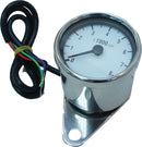 Mini 8000 Rpm Tachometer White Face